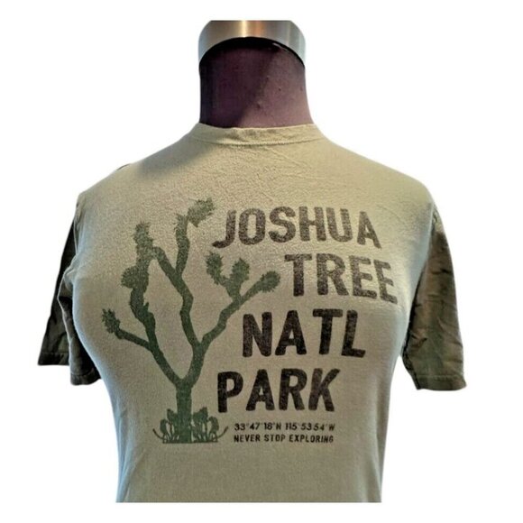 The North Face Joshua‎ Tree Natl Park T-Shirt Souvenir Graphic Tee Nature Mens S - Picture 2 of 6